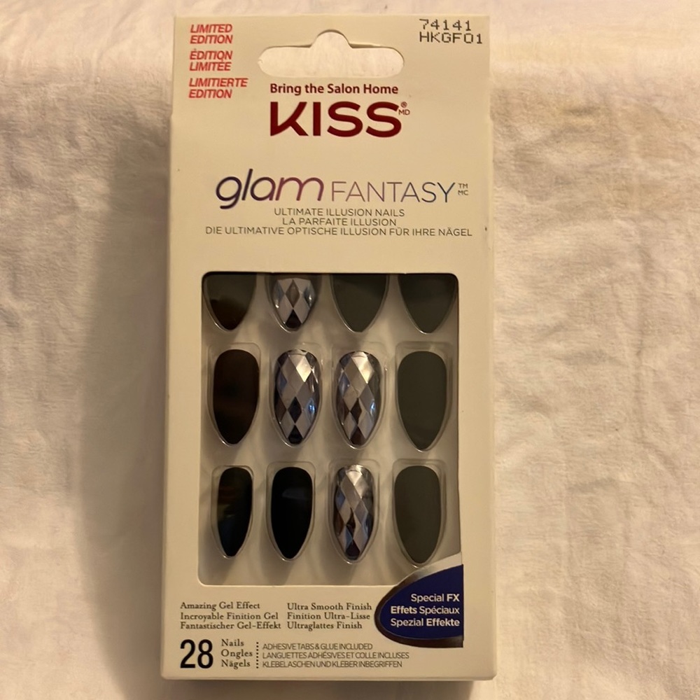 Kiss glam fantasy count 28 ultimate illusion nails #74141